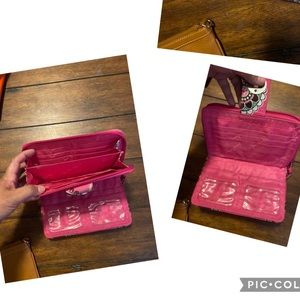 Vera Bradley quilted wallet